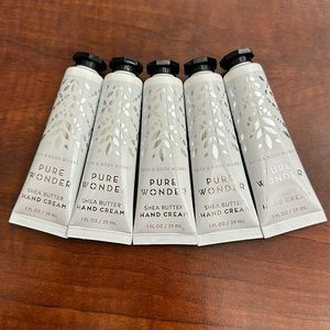 BBW 5pc Pure Wonder Hand Creams